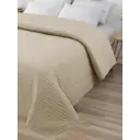 Покрывало Romance вышивка 126512, 220x240 см, велюр, цвет капучино