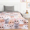 Покрывало Этель 1.5сп Happy cats, 145x210 см, микрофибра