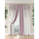 Комплект штор на ленте Helga Мифона 440x320 см габардин цвет белый HH981012