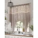 Тюль на шторной ленте Helga Ревинес HL-534232 200x145 см цвет бежевый