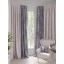 Штора на шторной ленте Helga Рилирост 440x280 см цвет синий