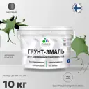 Грунт-эмаль 3 в 1 для дерева Malare Wood антисептическая быстросохнущая матовая цвет хвойный бонсай 10 кг