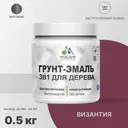 Грунт-эмаль 3 в 1 для дерева Malare Wood антисептическая быстросохнущая матовая цвет византия 0.5 кг