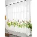 Тюль на шторной ленте для кухни Helga Монтефано 300x150 см цвет белый