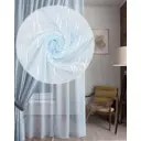 Тюль на шторной ленте Дождик 500x270 см цвет голубой