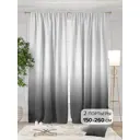 Комплект штор на ленте Helga Витти габардин 300x260 см цвет белый HH940445