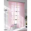 Тюль на шторной ленте Helga Джулионс 200x250 см цвет розовый