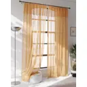 Тюль на шторной ленте Helga Сакнар 200x250 см цвет светло-коричневый