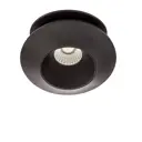 Точечный светильник встраиваемый светодиодный LIGHTSTAR 51207 ORBE 3 м² цвет черный
