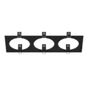 Светильник точечный встраиваемый LIGHTSTAR 217837 Intero 111 2 м² цвет черный
