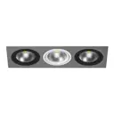 Светильник точечный встраиваемый LIGHTSTAR i839070607 Intero 111 6 м² цвет серый