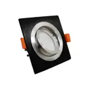Светильник точечный встраиваемый Lumina Deco Luka LDC 8062-L90 BK+SL LUMINA DECO Luka цвет черный