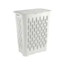Корзина для белья KEEPLEX LIGHT KL180111048 37л 42.2x29x51.5 см белое облако