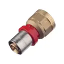 Муфта Tiemme 1/2"x16 мм ВР-ВПр латунь
