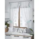 Комплект штор на ленте Helga Рилекмер габардин 180x150 см цвет белый HH529315