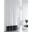 Штора на шторной ленте Helga Киникверс 150x260 см цвет белый