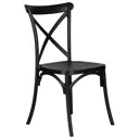 Комплект стульев 2 шт Dobrin Zilan 45x45x50.5 см пластик цвет черный