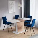 Стул Bohemia home SOFT 43x88x45 см металл цвет синий 2