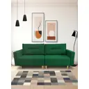 Раскладной диван Cityhd Коломбо двухспальный модульный 217x84x85 см велюр цвет зеленый