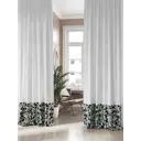 Штора на шторной ленте Helga Свериол 300x280 см цвет белый