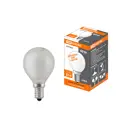 Лампа накаливания Tdm Electric 40 вт-230 в-е14 E14 220 В 40 Вт шар матовый 500 Лм