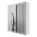 Шкаф для ванной комнаты Итана 4657826229694 с подсветкой 79x70см