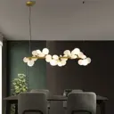 Люстра подвесная ImperiumLoft  191886-26 MATISSE 12 ламп 32 м² цвет золото