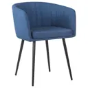 Кухонный стул Dobrin Alina LM 50x50x48 см текстилен цвет синий