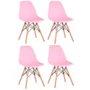 Стул кухонный Стул груп 8056PP Pink Box 81x53x46 см пластик цвет розовый