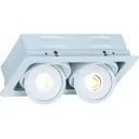 Светильник точечный светодиодный встраиваемый Arte Lamp Studio A3007PL-2WH теплый свет под отверстие 10.5 мм