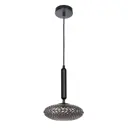 Люстра потолочная DIVINARE 5006-04-SP-1 5006-04-SP-1 1 лампа 1 м² цвет черный