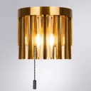 Настенный светильник Arte lamp A1037ap-1pb цвет оранжевый/медный