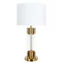 Настольная лампа Arte lamp A5053lt-1pb цвет жёлтый/золотой