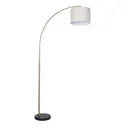 Торшер Arte lamp A4060pn-1pb цвет оранжевый/медный