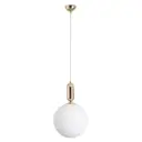 Люстра подвесная Arte Lamp Bolla-sola A3035SP-1GO 1 лампа 2 м² цвет золото