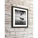 Картина в раме Postermarket Лодка на озере 33x40 см