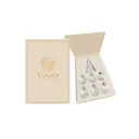 Набор елочных игрушек Valma 92752 17.3 см x 9.1 см белый 7 шт