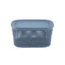 Корзина Hobby life 17.2x12.2x23.6 см пластик цвет синий