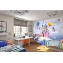 Фотообои флизелиновые Wonderwall 389x280 см Воздушные шары и замок в небе