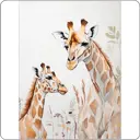 Фотообои флизелиновые Barton Wall 200x270 см Детские Животные Жираф K292