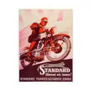 Постер Простопостер "Мотоциклы - мотоцикл standard" 70x50 см в раме