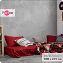 Фотообои флизелиновые Barton wall 3d Лофт Бетон Геометрия 300x270 см M26103-G