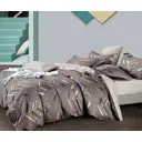 Простыня Home mercury Конкорд основа 145x214 см поплин без резинки цвет коричневый