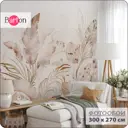 Фотообои флизелиновые 3d Листья Тропики 300x270 см Barton Wall N134-B