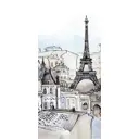 Наклейка для дверей и мебели Wallfix "Париж часть 6" 95x220 см, W221