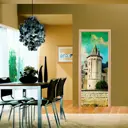 Наклейка для дверей и мебели Wallfix "Старая башня" 95x220 см, W212