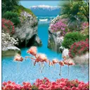 Фотообои Vostorg № 65 Фламинго 196x201 см