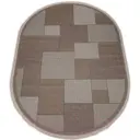 Ковер Декора (Сизаль) (52301_50511) овал 60x110 см