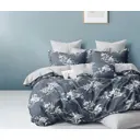 Простыня Home mercury Ясмин компаньон 220x240 см поплин без резинки цвет синий