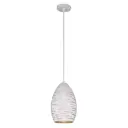 Люстра подвесная IMEX 1*60Вт E27 MD.2923-1-P WH+SL